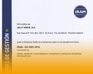 Certificaciones